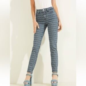 Womens guess cube wash skinny jeans